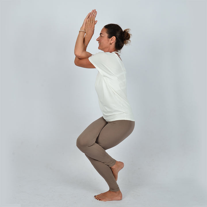 Yoga T-Shirt 'Anna' - Kein Rutschen, nur Flirten / vervola GmbH