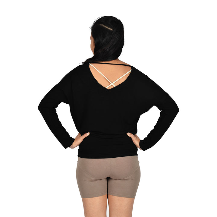 Yoga Langarmshirt 'Annabel' - lässig und sitzt optimal / vervola GmbH