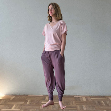 Yoga T-Shirt 'Anna' - Kein Rutschen, nur Flirten / vervola GmbH