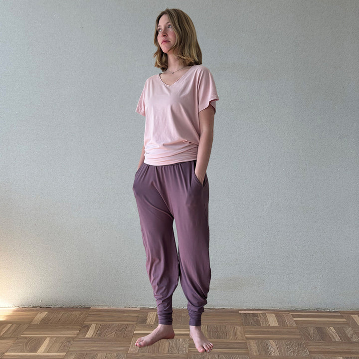 Yoga T-Shirt 'Anna' - Kein Rutschen, nur Flirten / vervola GmbH
