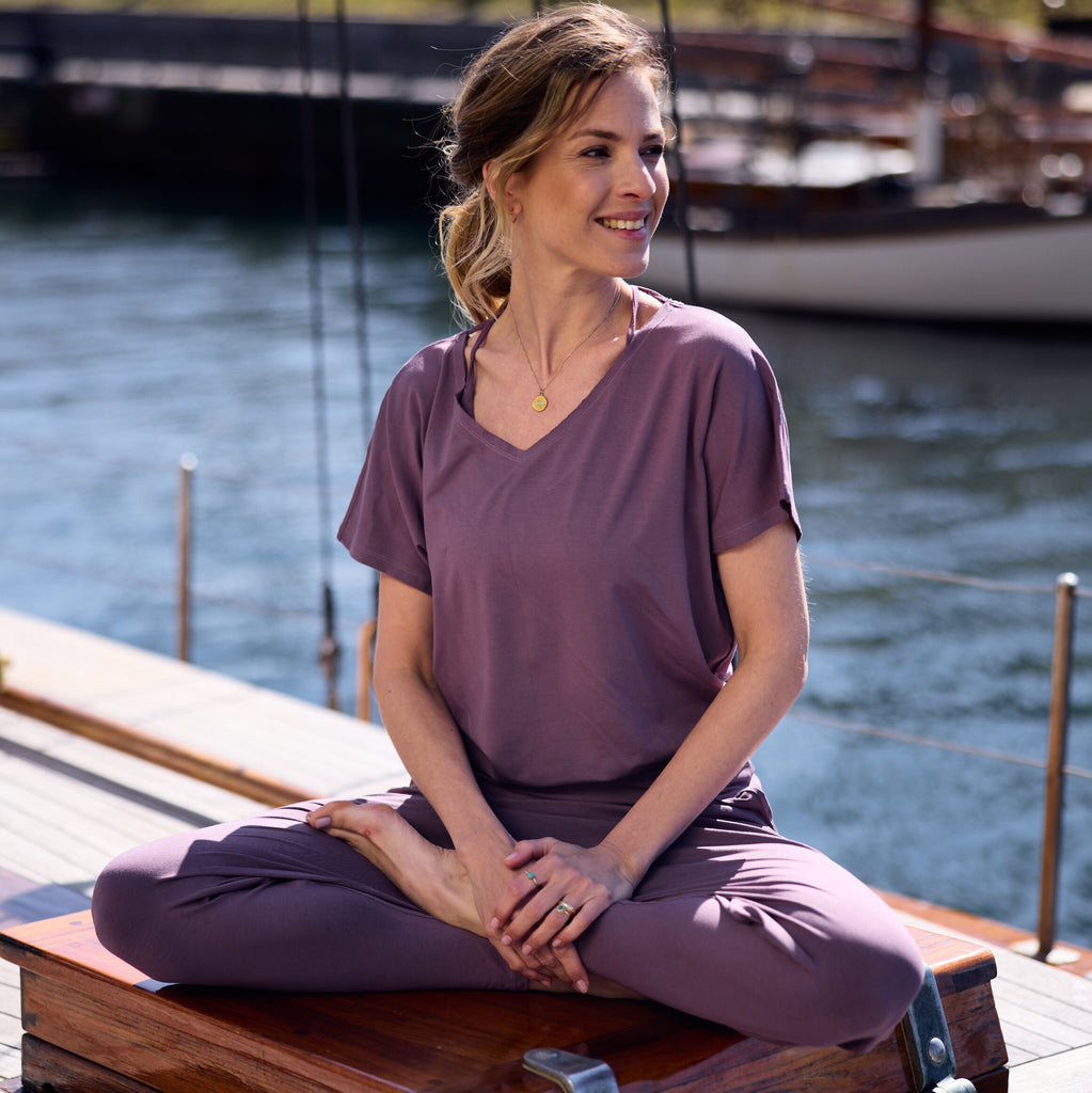 T-shirt yoga 'Anna' - per movimenti dinamici e abbinamenti alla moda