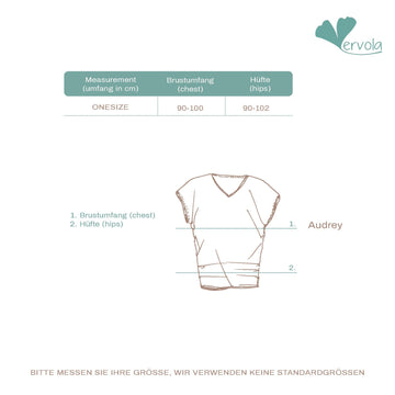 Yoga Oberteil 'Audrey', stilvoll und chic / vervola GmbH