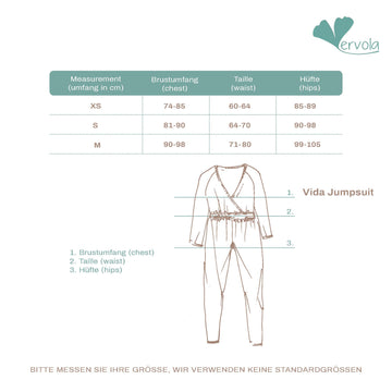 Yoga Jumpsuit 'Vida' / vervola GmbH