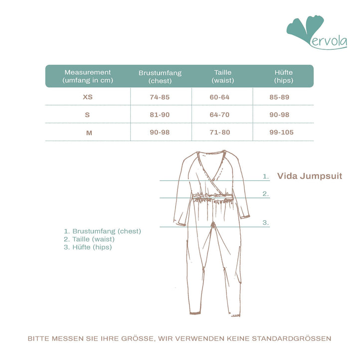 Yoga Jumpsuit 'Vida' / vervola GmbH