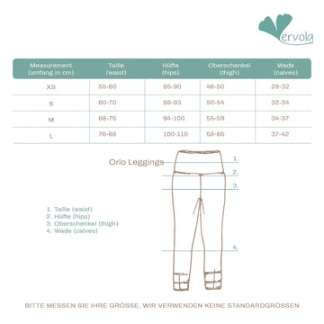 Yoga Leggings 'Orlo', samtweich und luftig leicht / vervola GmbH