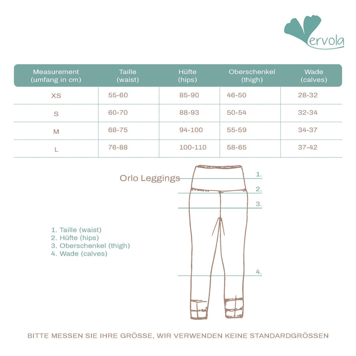 Yoga Leggings 'Orlo', samtweich und luftig leicht / vervola GmbH