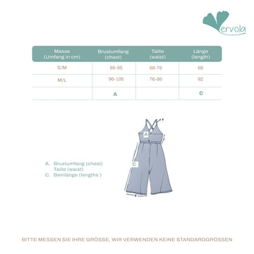 Yoga Jumpsuit 'Charly'. Ein stilvolles Kleid sowie Jumpsuit mit grenzenlosen Komfort! / vervola GmbH