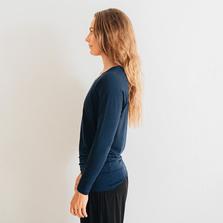 Yoga Langarm Shirt 'Sleevy' Dein Begleiter für jede Gelegenheit / vervola GmbH