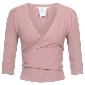 Yoga Wickelshirt Oberteil 'Wrap Top' / vervola GmbH