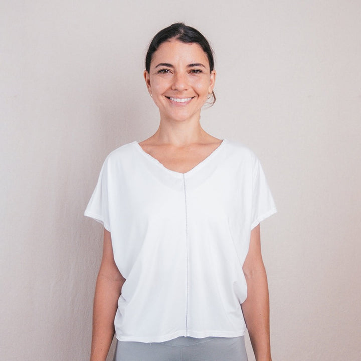 Yoga Crop Top 'Andrea' - luftig und frech! / vervola GmbH